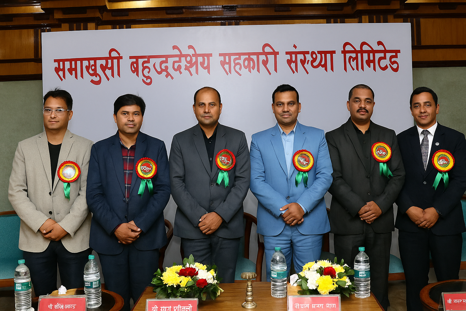 Stacked coins with plant representing growth